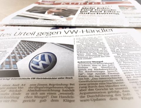 HG Wien verurteilt VW-Händler